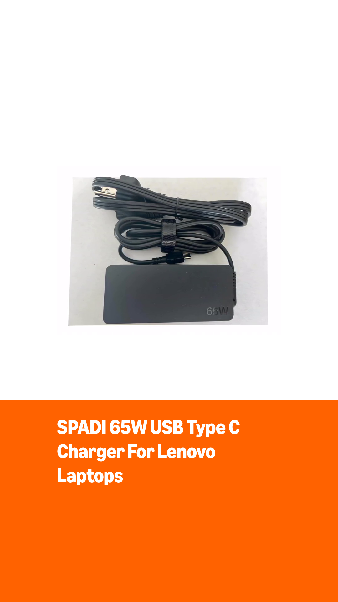 Amazon.com: SPADI Original for Lenovo 65W USB Type C AC Adapter
